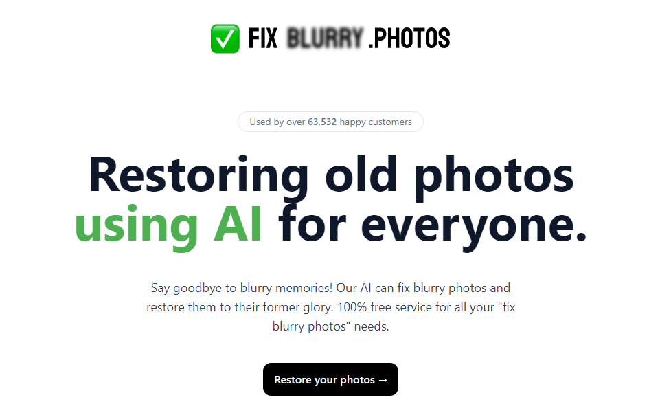 Fix Blurry Photos