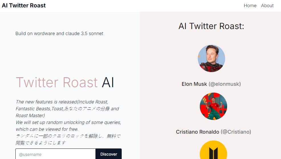 Twitter Roast AI