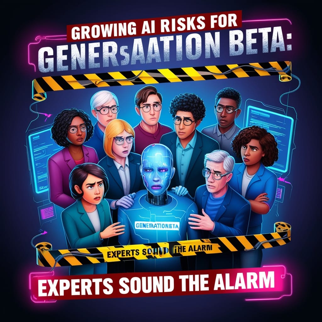 Growing AI Risks for Generation Beta Experts Sound the Alarm