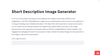 Short Description Images