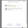 Legitt AI Contract Generator