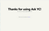 Ask YC