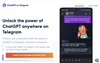 ChatGPT on Telegram