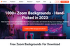 FineShare AI Zoom Background Generator