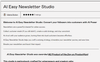 AI Easy Newsletter Studio
