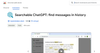 Searchable ChatGPT