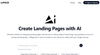 AI-Powered Landing Page Generator