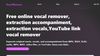 Free Online Vocal Remover