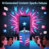 AI-Generated Content Sparks Debate on Social Media Platforms Ahead of 2024 Election