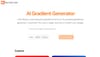 AI Gradient Generator