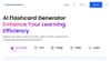 AI Flashcard Generator