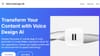 Voice Design AI