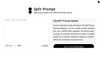 Split Prompt