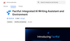 Factful: Integrated AI Writing Assistant
