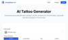 DeepMaker AI Tattoo Generator