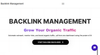 Backlink Management