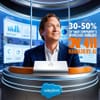 Salesforce CEO Marc Benioff Says AI is Handling 30-50% of Company's Workload