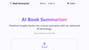 Book Summarizer