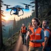 AI Drone Helps in Search and Rescue Operation for Missing Hiker