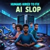 Humans Hired to Fix AI Slop