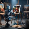 AI-Trained Robot Creates Hyper-Realistic Art Forgeries to Combat Fake Artworks