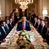 Trump Hosts Star-Studded Tech CEO Dinner as Musk Steers Clear