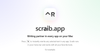 Scraib.app