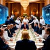 Trump’s Saudi Dinner Sees Big-Tech Aces Land AI Deals
