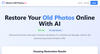 Restore Old Photos.io