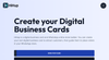 HiHup - Create your Digital Business Cards