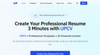UPCV - AI Resume Builder