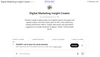 Digital Marketing Insight Creator