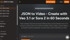 Json To Video.org