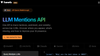 heeb | LLM Mentions API