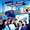 South Korea’s Exports Surge as Global Chip Demand Strengthens