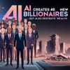 AI Creates 46 New Billionaires — But Also Destroys Wealth