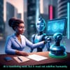 AI is transforming work, but it must not redefine humanity