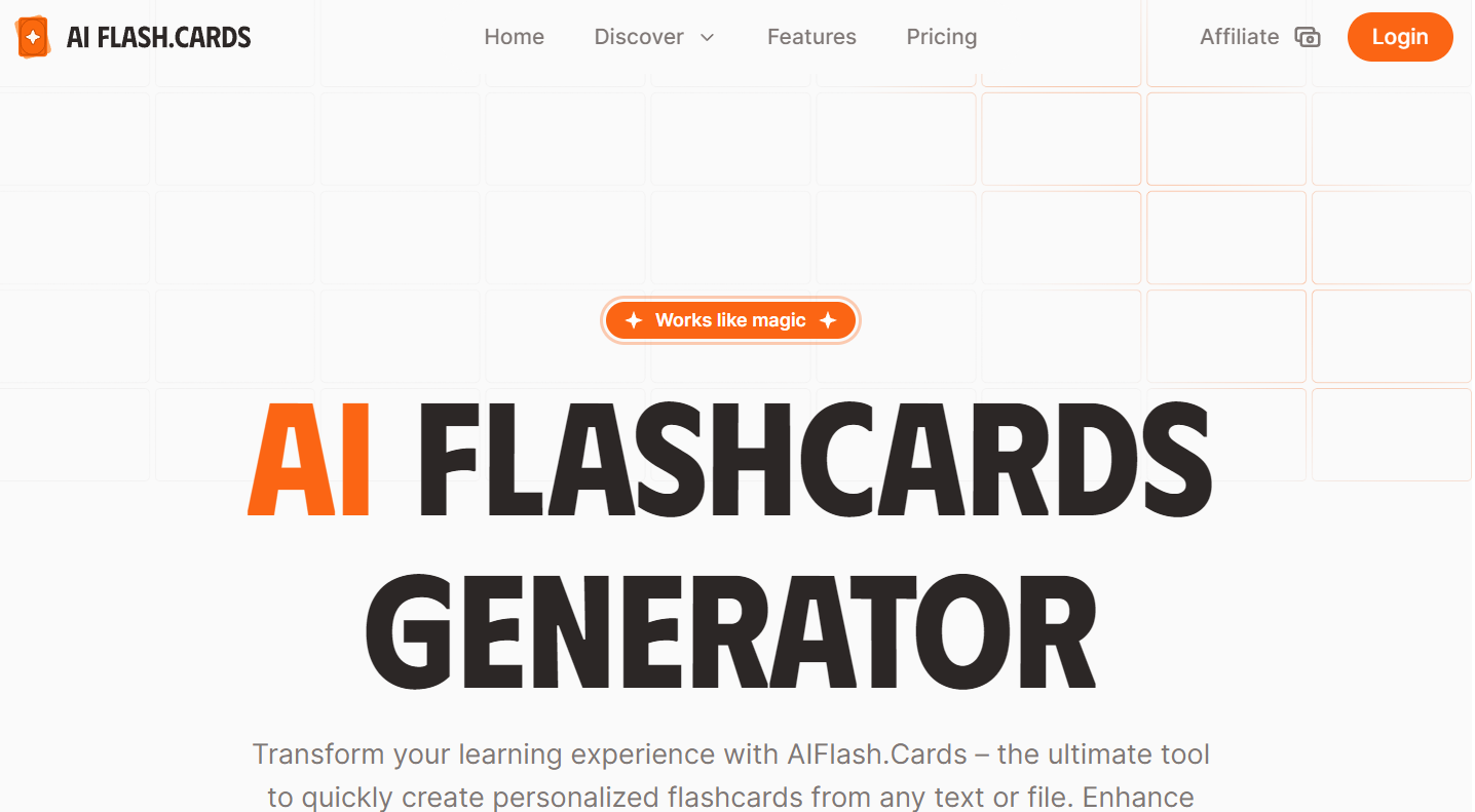 Ai flashcards generator
