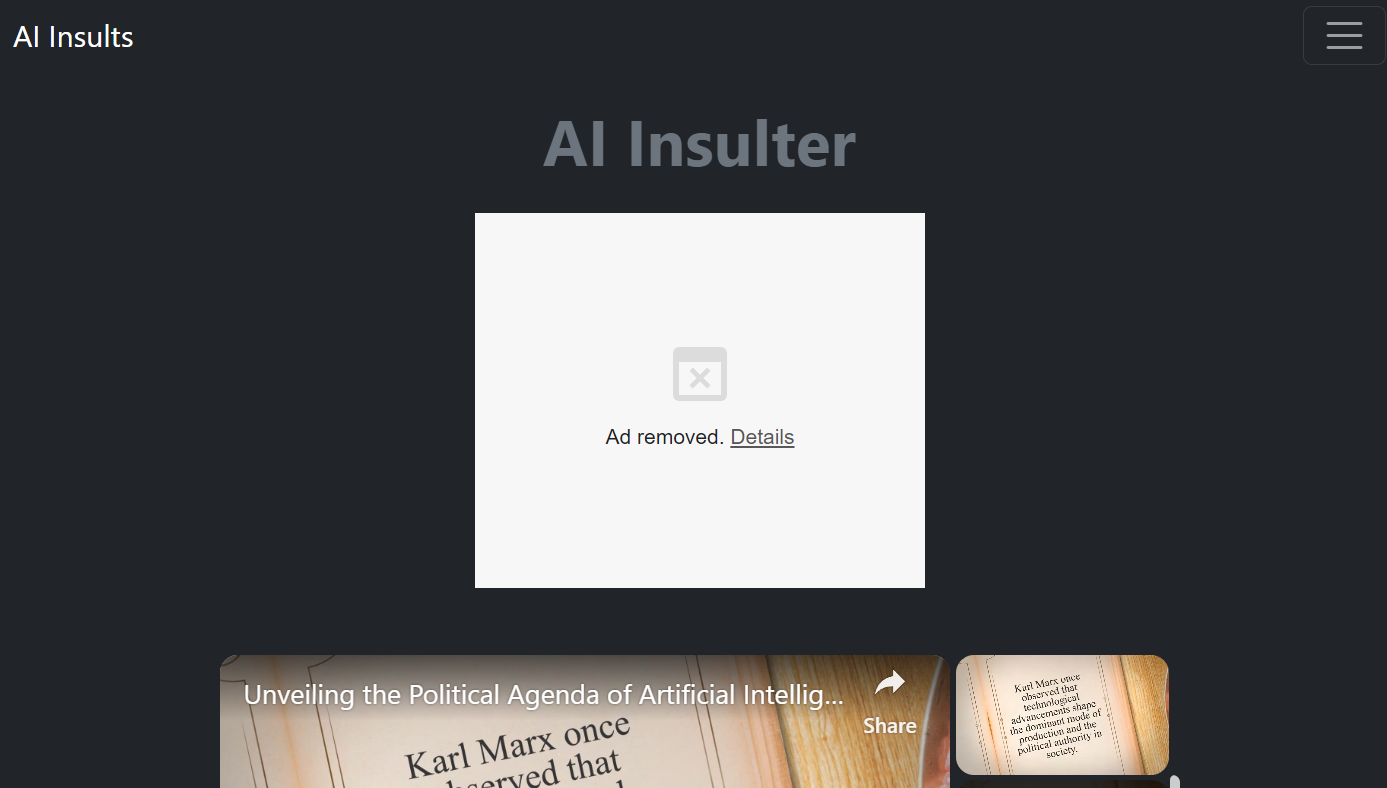 ai insult generator